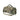 Urban training bag in reptile-style camouflage with top handle and side zipper pocket