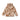 Desert camo hooded parka with full zipper, drawstring hood, and side pocket seams