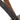 Close-up of tote bag strap stitching with black and brown fabric bands
