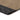 Bottom edge of olive tote bag with black base and double-stitched seam