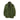 Olive drab lightweight field jacket back view with shield patch and buttoned flap pockets
