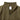 Olive thermal half-zip shirt close-up of front collar and zipper