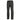 Dark gray waterproof rain pants with flap cargo pockets and ankle cuffs