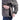 Gray anorak jacket with front zipper partially open and adjustable cuffs