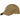Tactical twill BB cap in tan with front Velcro patch and curved brim