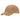 Fleece BB cap in coyote tan with curved brim and front logo patch