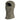 Sage green balaclava hood with face opening and stitched seams, stretch fabric
