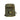 Camouflage utility pouch with front MOLLE panel and metal zipper pull tabs