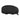 Black sunglasses pouch with zipper and embossed brand logo
