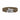 Tan paracord tactical survival bracelet with silver metal clasp and buckle.