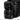 Black tactical side pouch close-up with front buckles, MOLLE webbing, and zipper