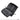 Black utility pouch interior with zip opening and padded divider panels