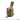 Olive medical utility pouch with pink inner strap and top carry loop