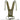 Olive tactical yoke system with padded mesh shoulder straps and MOLLE front panel