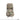 Brown-and-green camouflage rucksack with top flap and front strap buckles