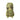 30L tactical rucksack in green camouflage with top flap and adjustable front straps