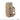 Coyote heavy load carrier with tan panel, green plate inserts, and padded frame straps