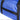 Karrimor SF 60L expedition carry bag, blue with black zip front pocket and zipper pull