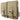 Coyote double ammo pouch with two flap pockets and MOLLE-style webbing straps