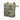 Multicam utility pouch with MOLLE straps and side zipper pocket, close side view