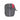 Grey medical utility pouch with red carry strap, front buckle, and zip closure