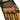 Work glove M-Pact knuckle armor with tan padding and black protective edges
