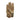 Tan work gloves with stitched seams and curved protective palm panel