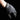 Thin Blue Line original gloves showing wrist patch and textured knit grip