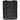 Black belt pouch with vertical MOLLE straps and two snap buttons at front