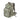 28L tactical backpack in light green camouflage, front MOLLE webbing and straps.