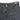 Cinder gray shorts waistband detail with belt loops, fly zipper, and logo label