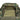 Camo 70L travel bag open with zippered inner compartment and elastic divider