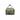 Camouflage duffel bag with top carry handle and front rectangular storage panel.
