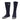 Navy merino lightweight socks with gray toe panel and small pentagon logo