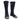 Navy lightweight merino socks with light gray heel/toe and small ankle logo