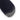 Navy merino sock close-up with light gray cuff stripe and logo lettering