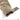 Camouflage tactical shirt cuff with gray inner lining and stitched hem
