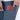Dark blue cargo shorts with hidden pocket holding a card