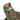 Camouflage waterproof parka with hood and front zipper, buttoned storm flap