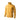 Gold tan softshell jacket with hood, center zipper, and zip pockets on chest and sleeves.