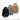 Assorted hooded anorak jackets in black, green, and tan