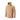 Hooded fleece jacket, full-zip front, zip pockets, tan