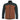 Two-tone light softshell jacket with hood, teal sleeves and rust-orange body