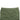 Green compression pants waistband with small center logo