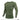Green long-sleeve activity shirt with geometric camo stripe print on front