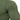 Green long-sleeve activity shirt with side seam detail and breathable knit fabric