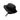 Black jungle hat with wide brim, side ventilation flaps, and chin strap