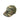 Green baseball cap with woodland camo front and fabric patch