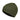 Olive wool beanie with folded cuff and small logo patch