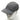 Gray range cap with curved brim and perforated side panel detail
